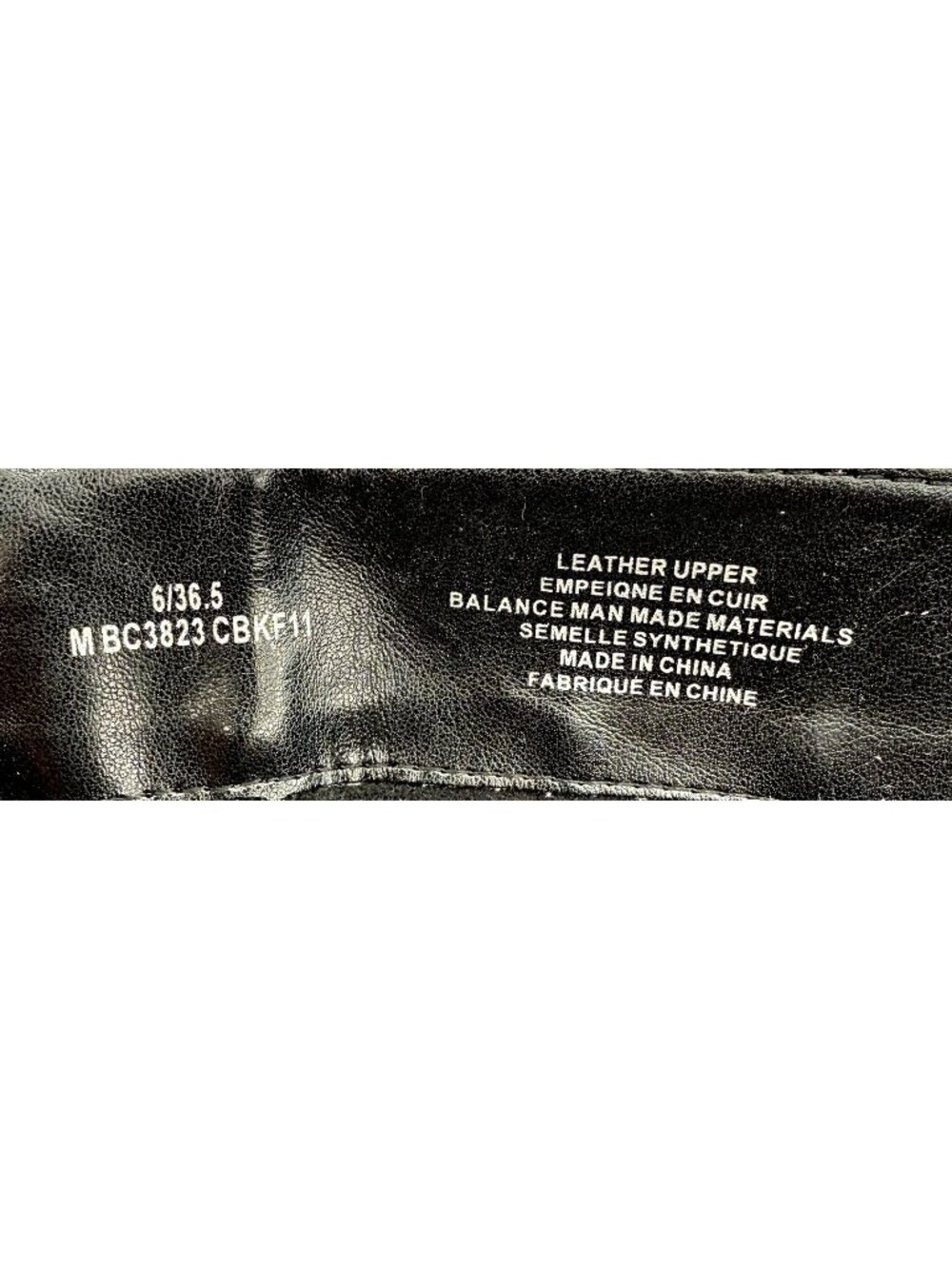 b.o.c. Knee High Boots Womens 6 Black Leather Comfort Side Zip Block Heel Y2K - Picture 12 of 15